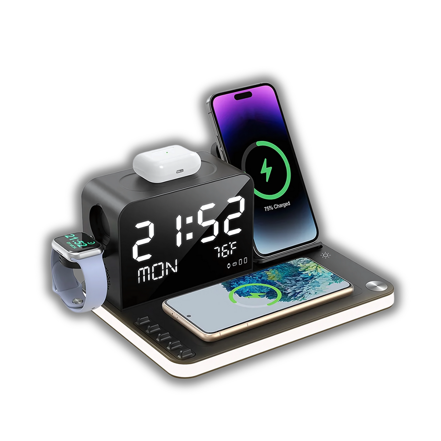 Zepolde 7 in 1 Wireless Charging Station