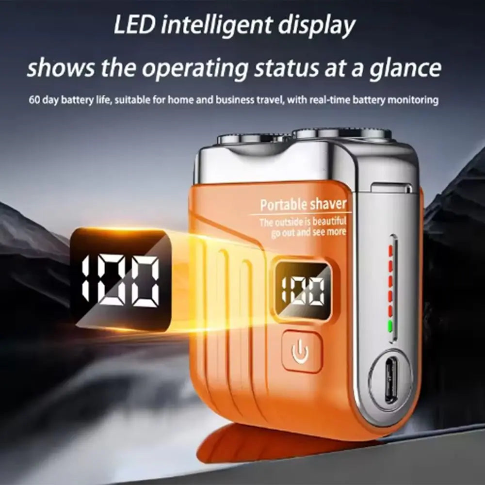 Mini Travel Electric Shaver