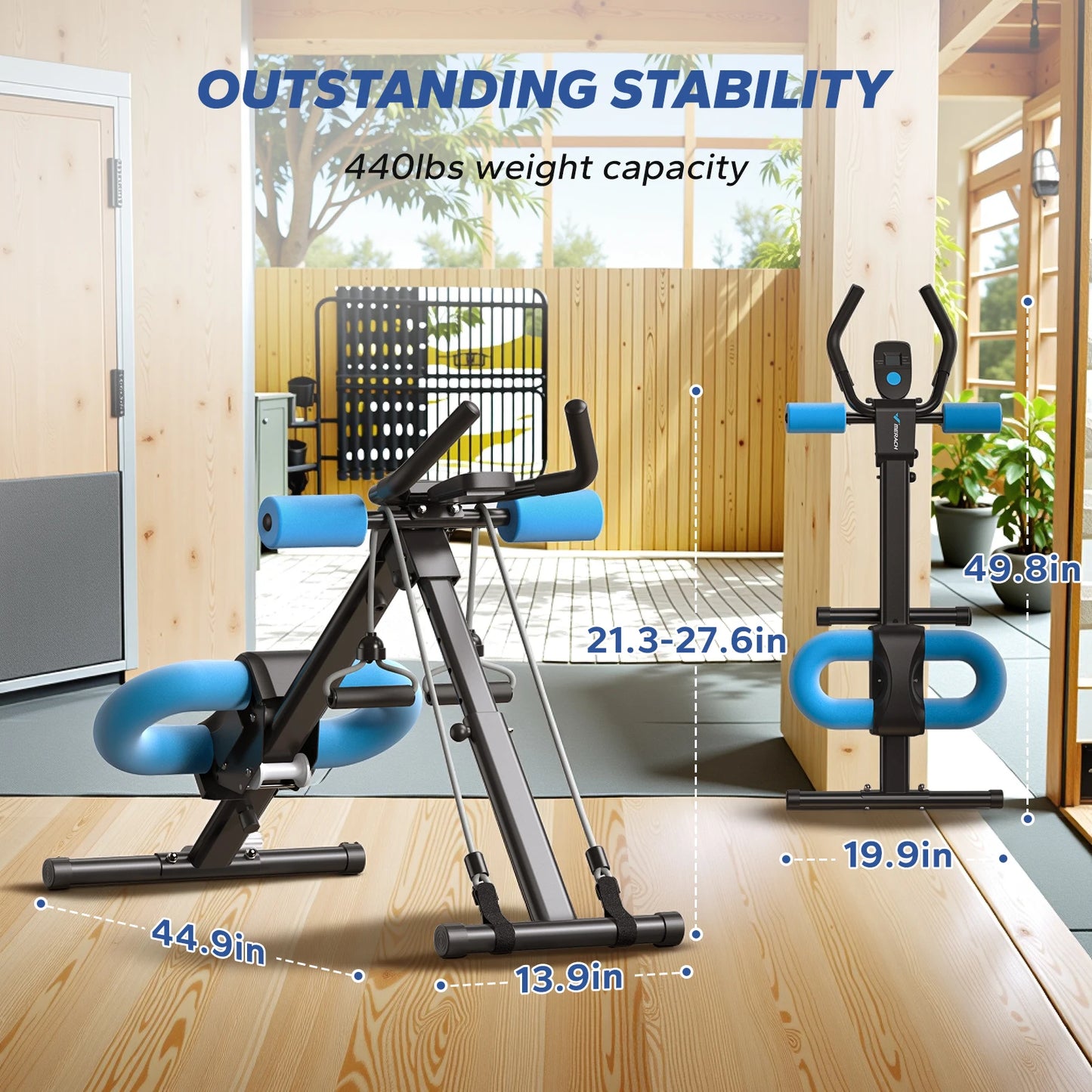 Ab Machine Adjustable Trainer Workout