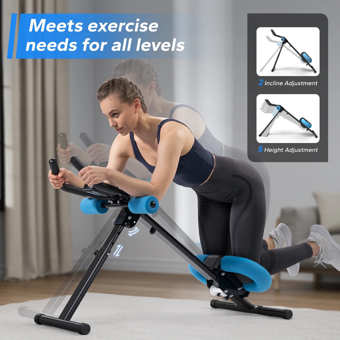 Ab Machine Adjustable Trainer Workout