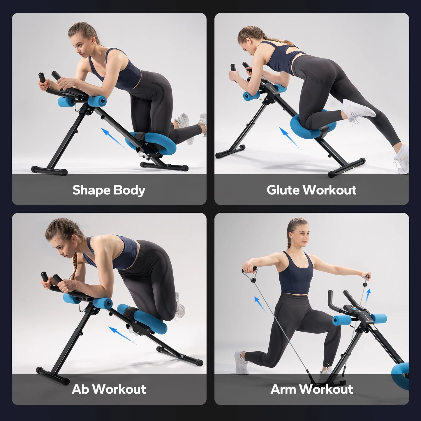 Ab Machine Adjustable Trainer Workout