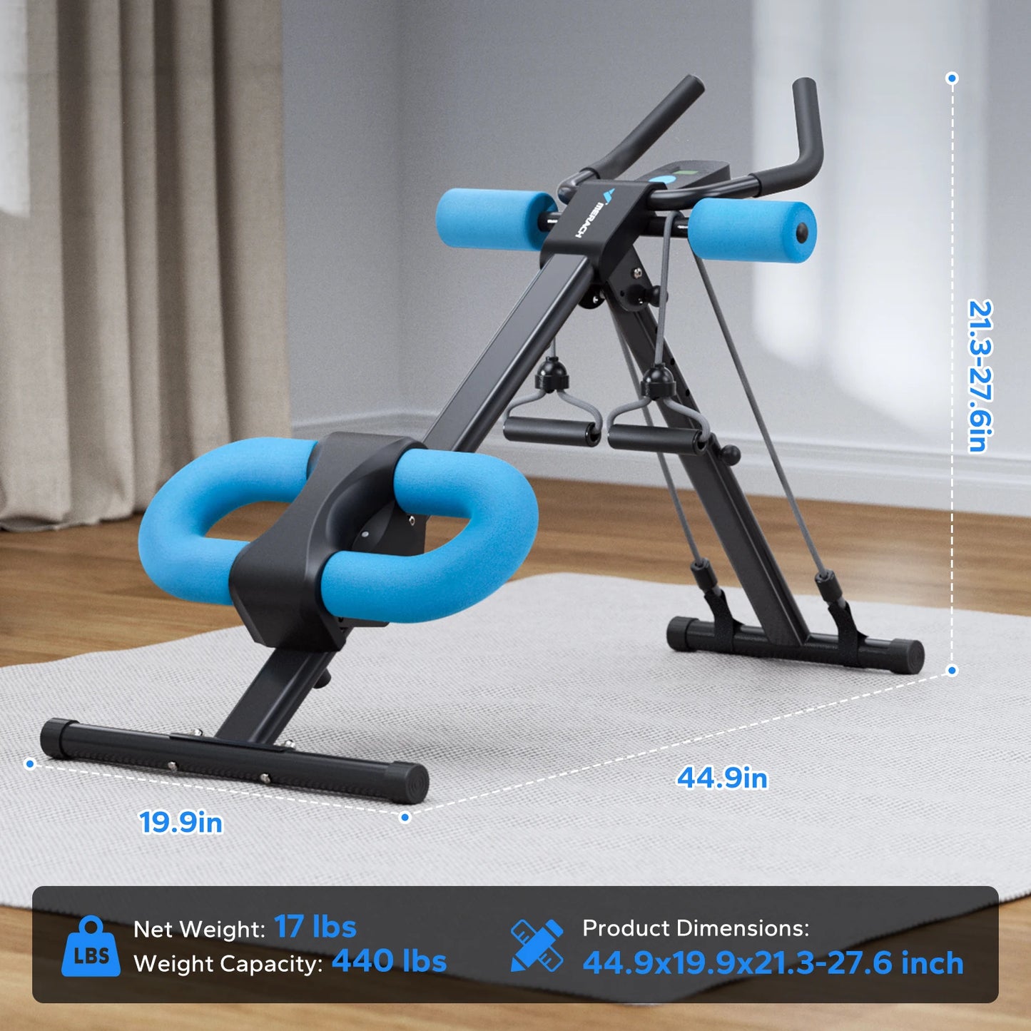 Ab Machine Adjustable Trainer Workout