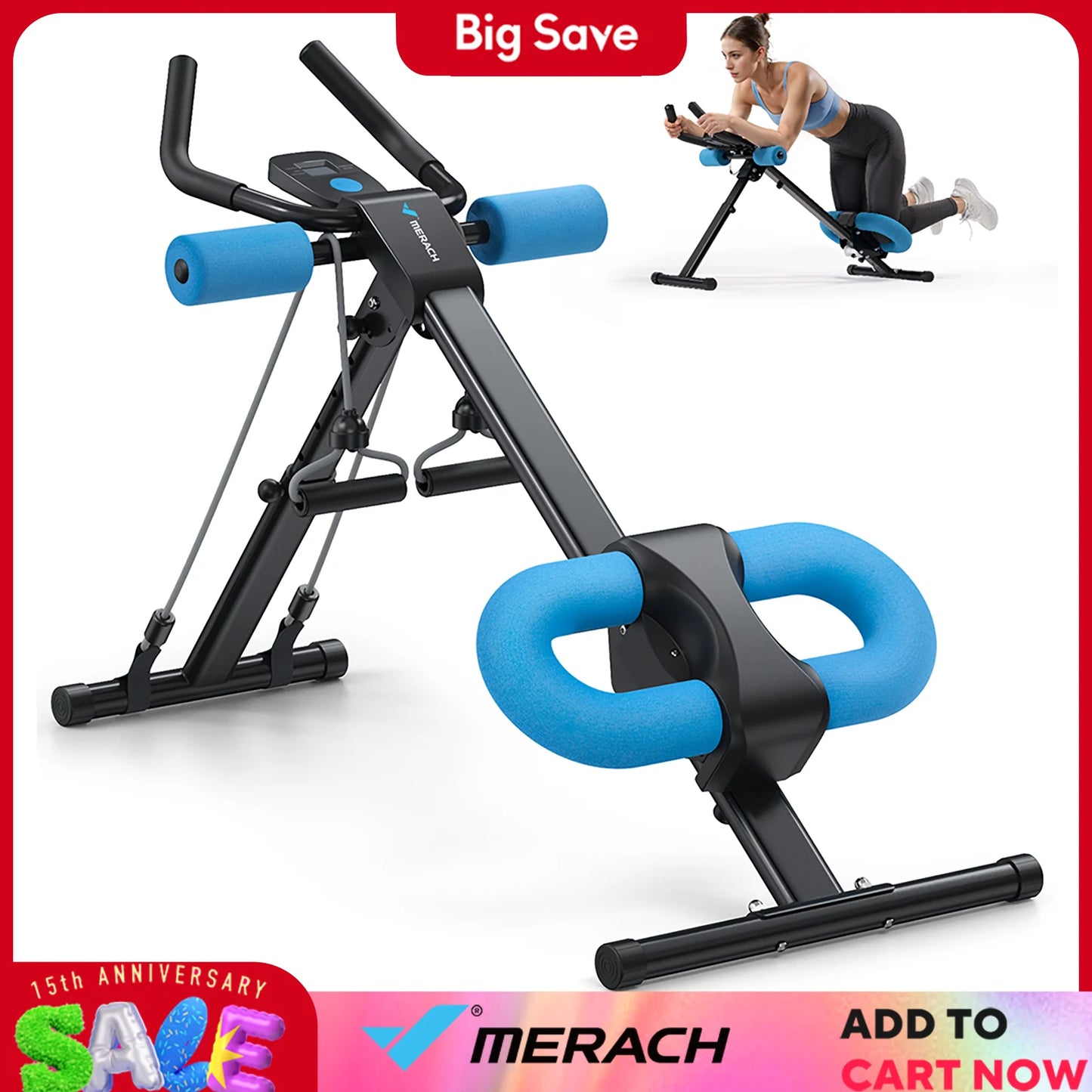 Ab Machine Adjustable Trainer Workout
