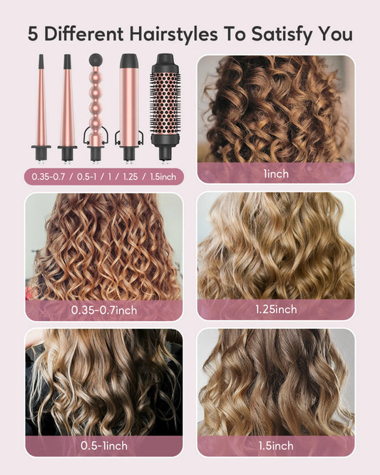 5-in-1 Professional Curling Iron