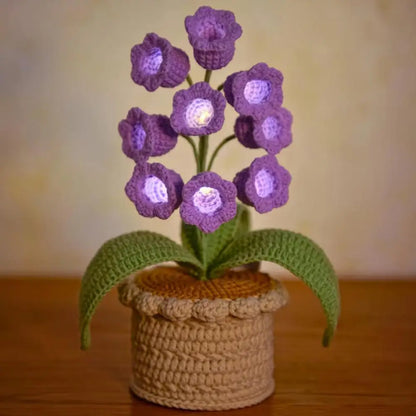 HandMade - Lily Lamp Crochet Flower