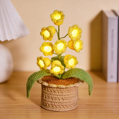 HandMade - Lily Lamp Crochet Flower