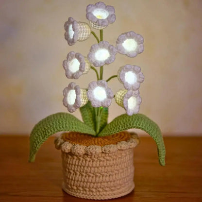 HandMade - Lily Lamp Crochet Flower