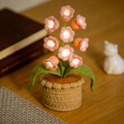 HandMade - Lily Lamp Crochet Flower