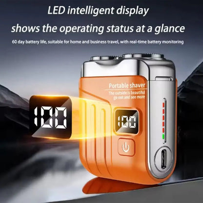 Mini Travel Electric Shaver