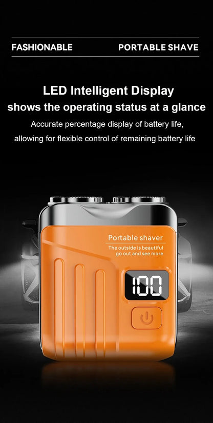 Mini Travel Electric Shaver