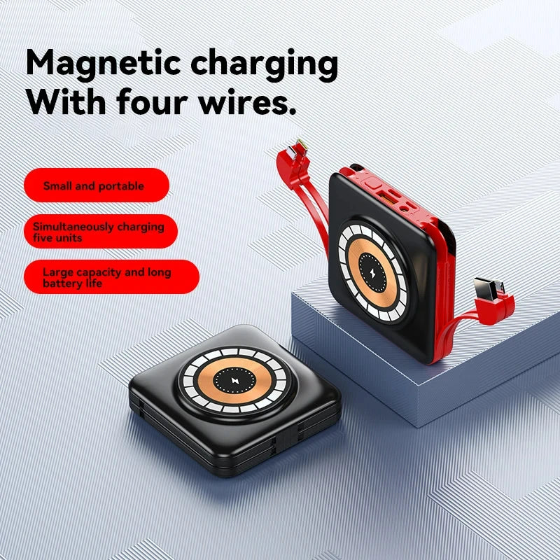 50000mAh mini Macsafe Magnetic Wireless Power Bank