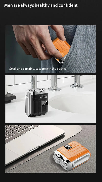 Mini Travel Electric Shaver