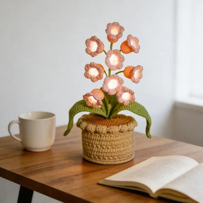HandMade - Lily Lamp Crochet Flower