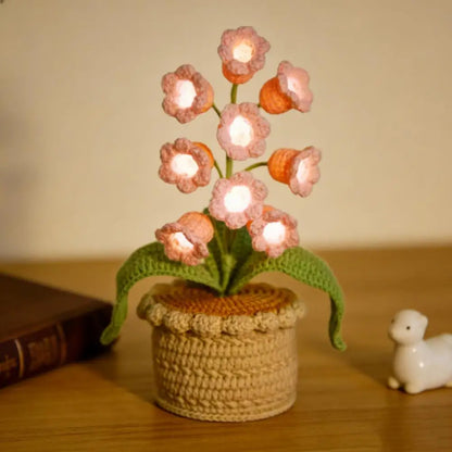 HandMade - Lily Lamp Crochet Flower
