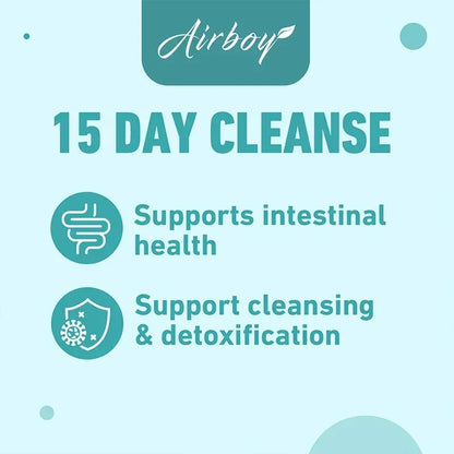 Gut and Colon Cleanse & Detox for Weight Loss-15 Day Quick Cleanser