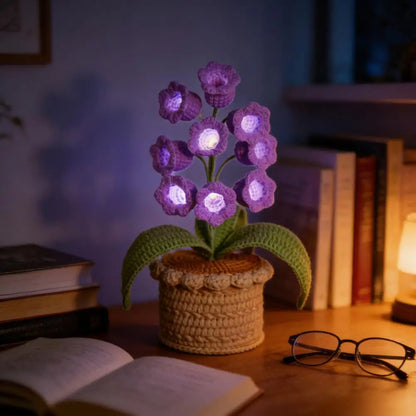 HandMade - Lily Lamp Crochet Flower