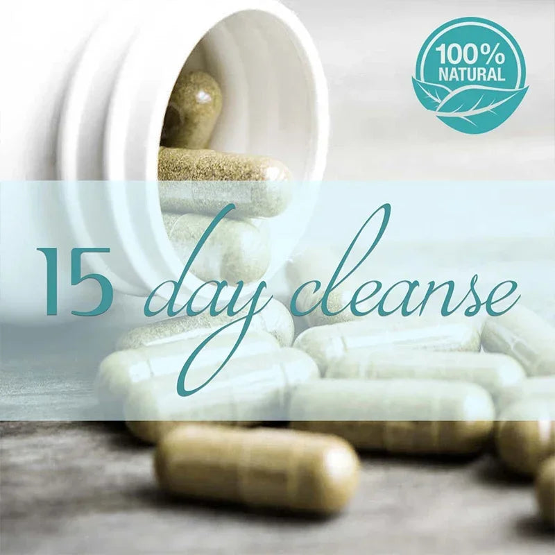 Gut and Colon Cleanse & Detox for Weight Loss-15 Day Quick Cleanser