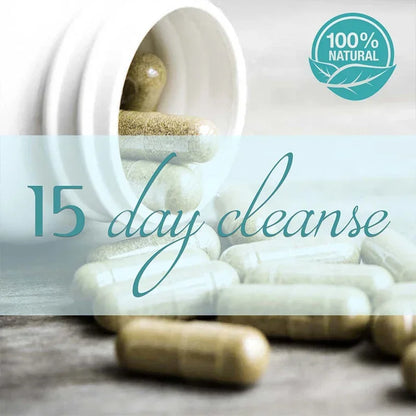 Gut and Colon Cleanse & Detox for Weight Loss-15 Day Quick Cleanser