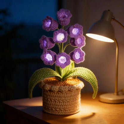 HandMade - Lily Lamp Crochet Flower