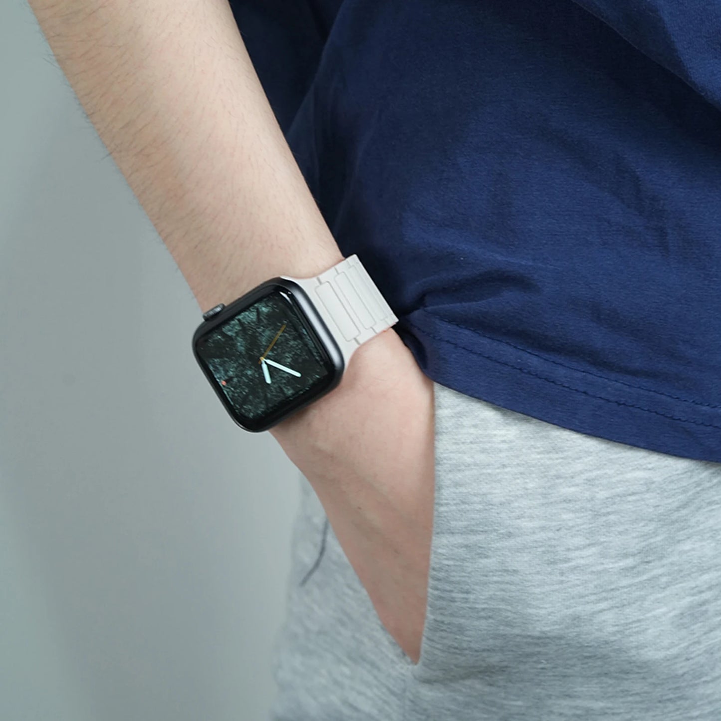 Magnetic Silicone iWatch Strap