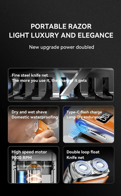 Mini Travel Electric Shaver